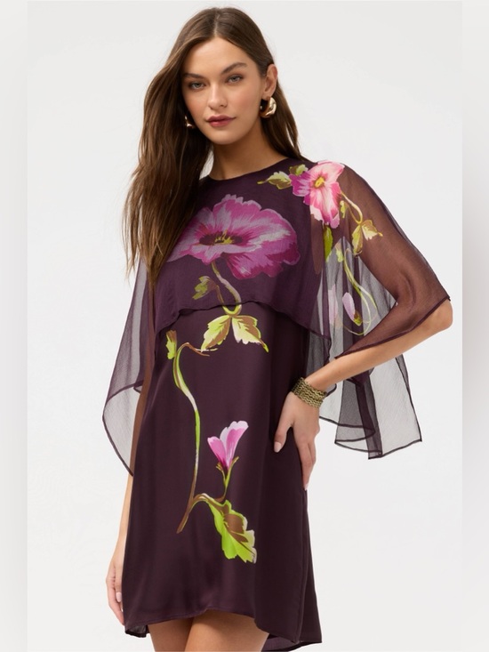 Johnny Was Dresses & Skirts - Johnny Was Rey Cape Mini Dress